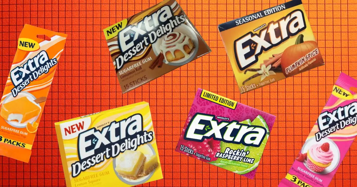 15 Discontinued Extra Gum Flavors That You’ll Chew No More