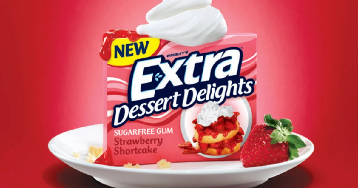 Wrigley's Strawberry Shortcake