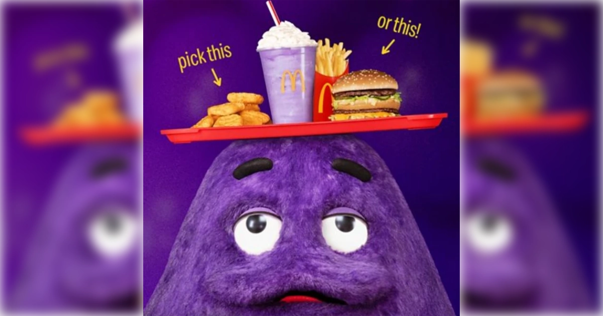 McDonald's Grimace McDonald S