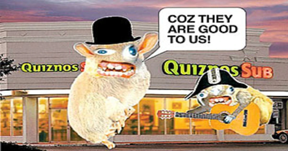 Quiznos Spongmonkeys Quiznos