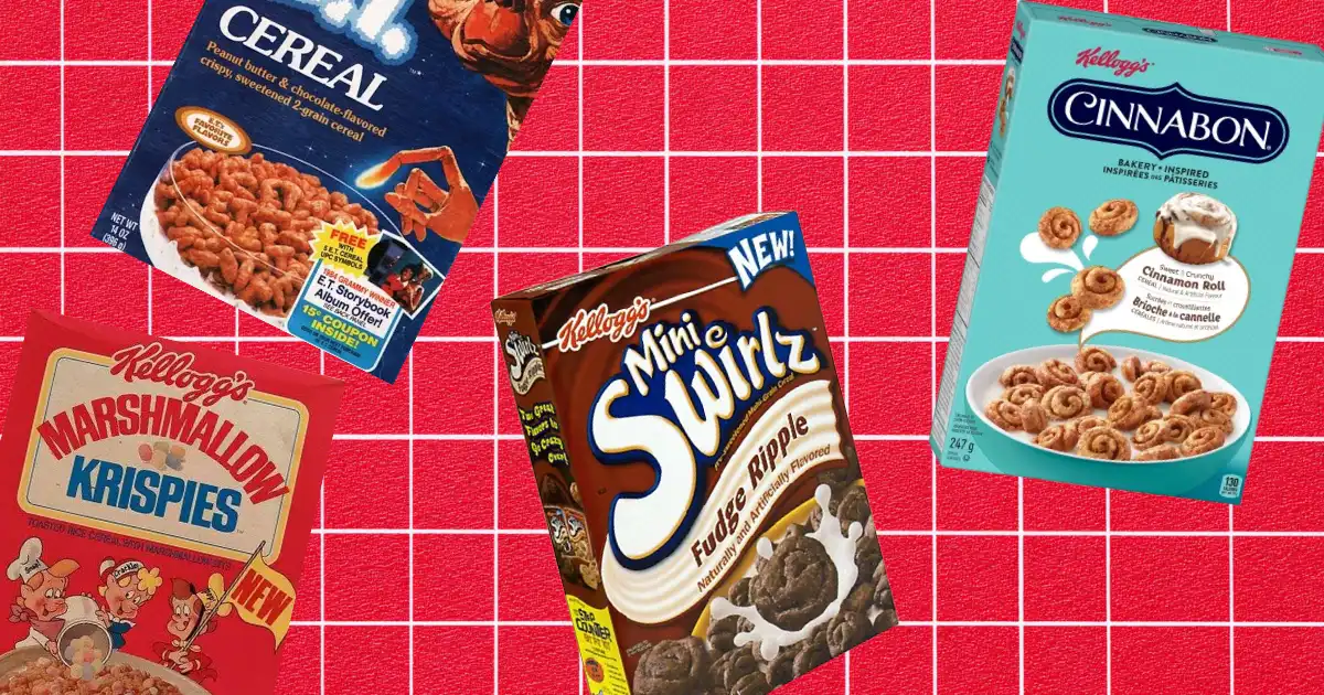 Iconic Discontinued Kellogg's Cereals You Forgot About