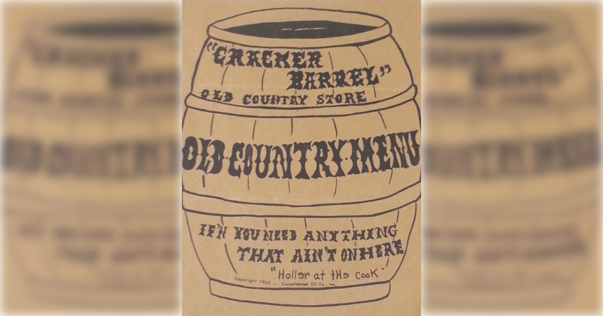 Cracker Barrel Original Cracker Barrel Logo