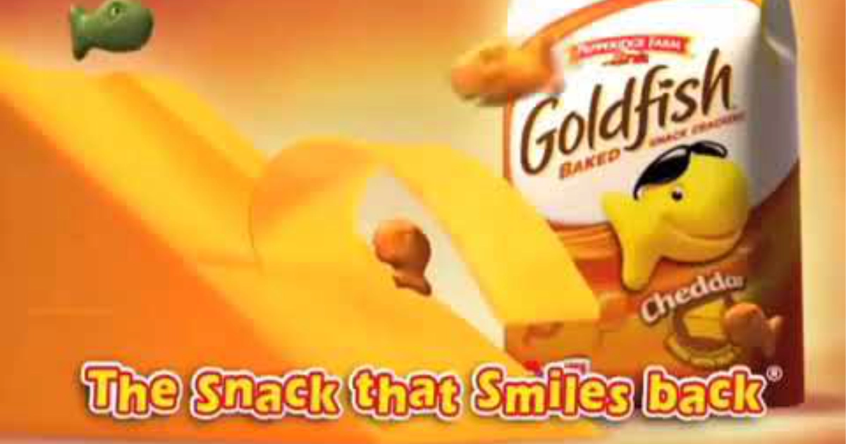 Pepperidge Farm The Snack That Smiles Back Goldfish Crackers
