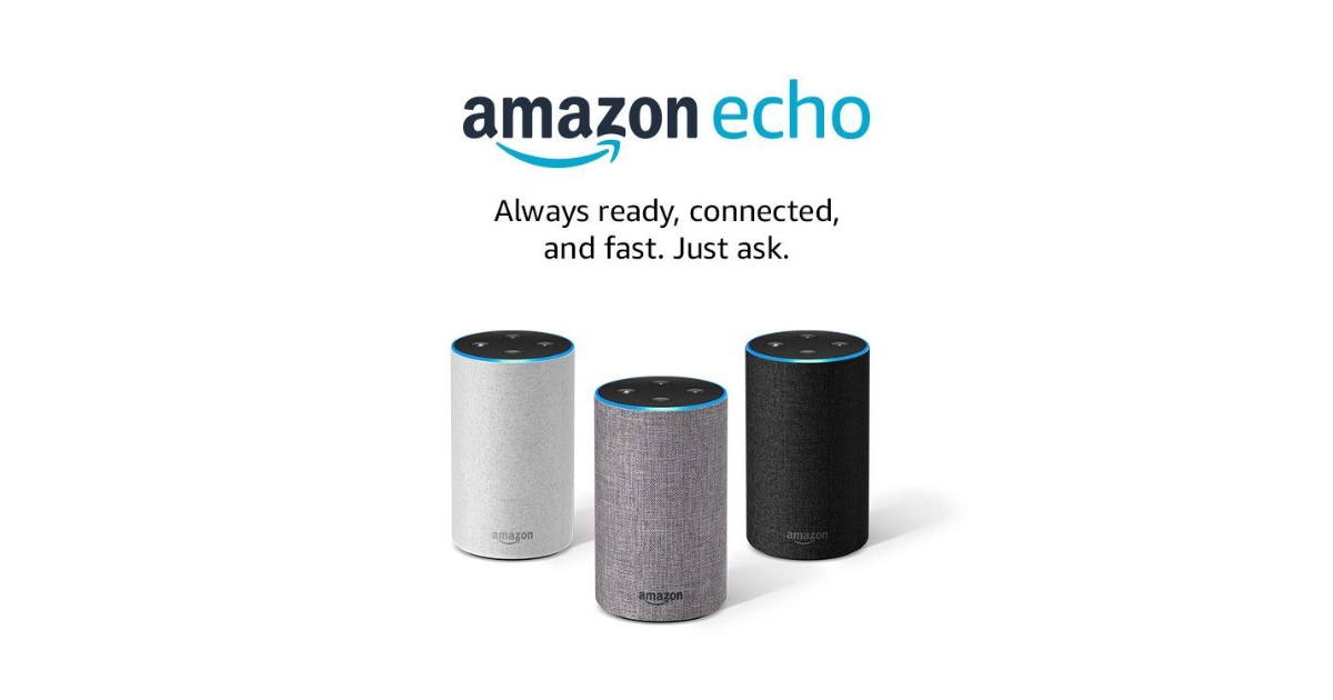 Always Ready Connected And Fast. JUST ASK. Echo