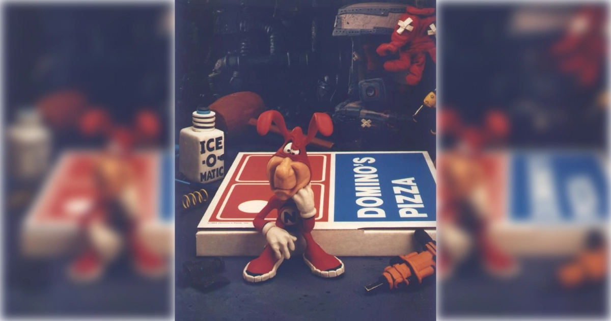 The Noid Domino S Ad