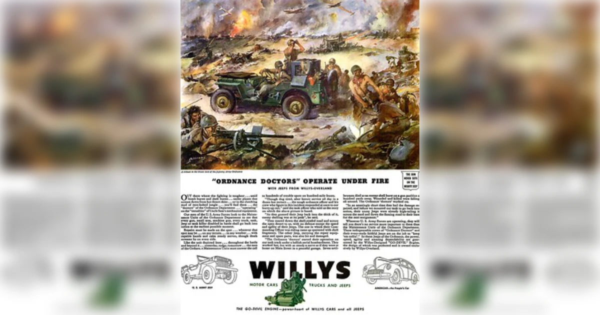 The Sun Never Sets On The Fighting Jeep