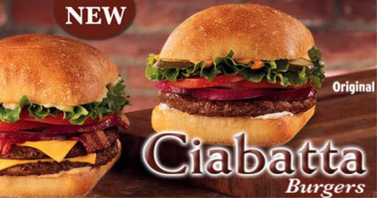 Ciabatta Sandwiches Burgers