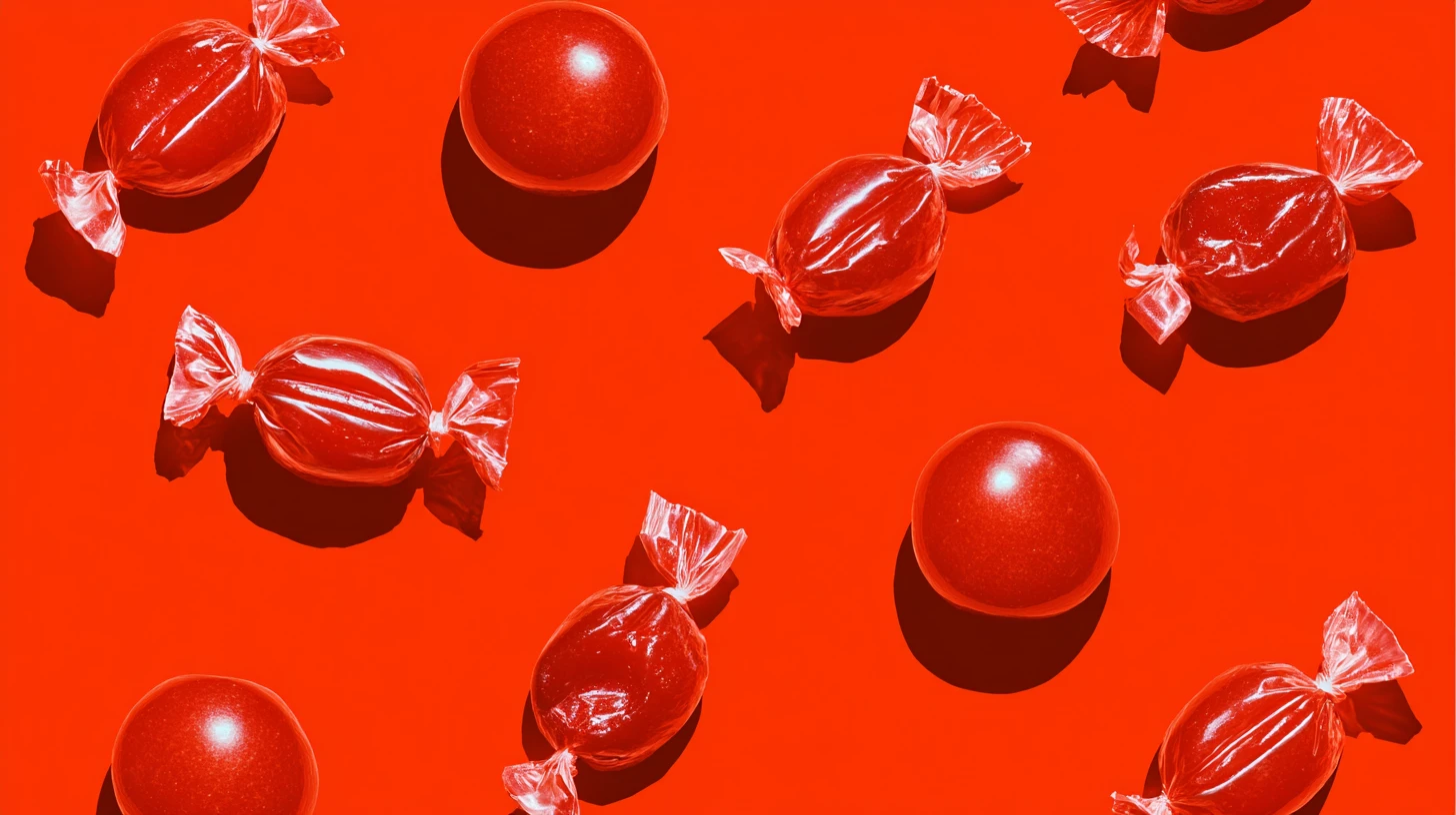 RED DYE NO. 2 CANDIES