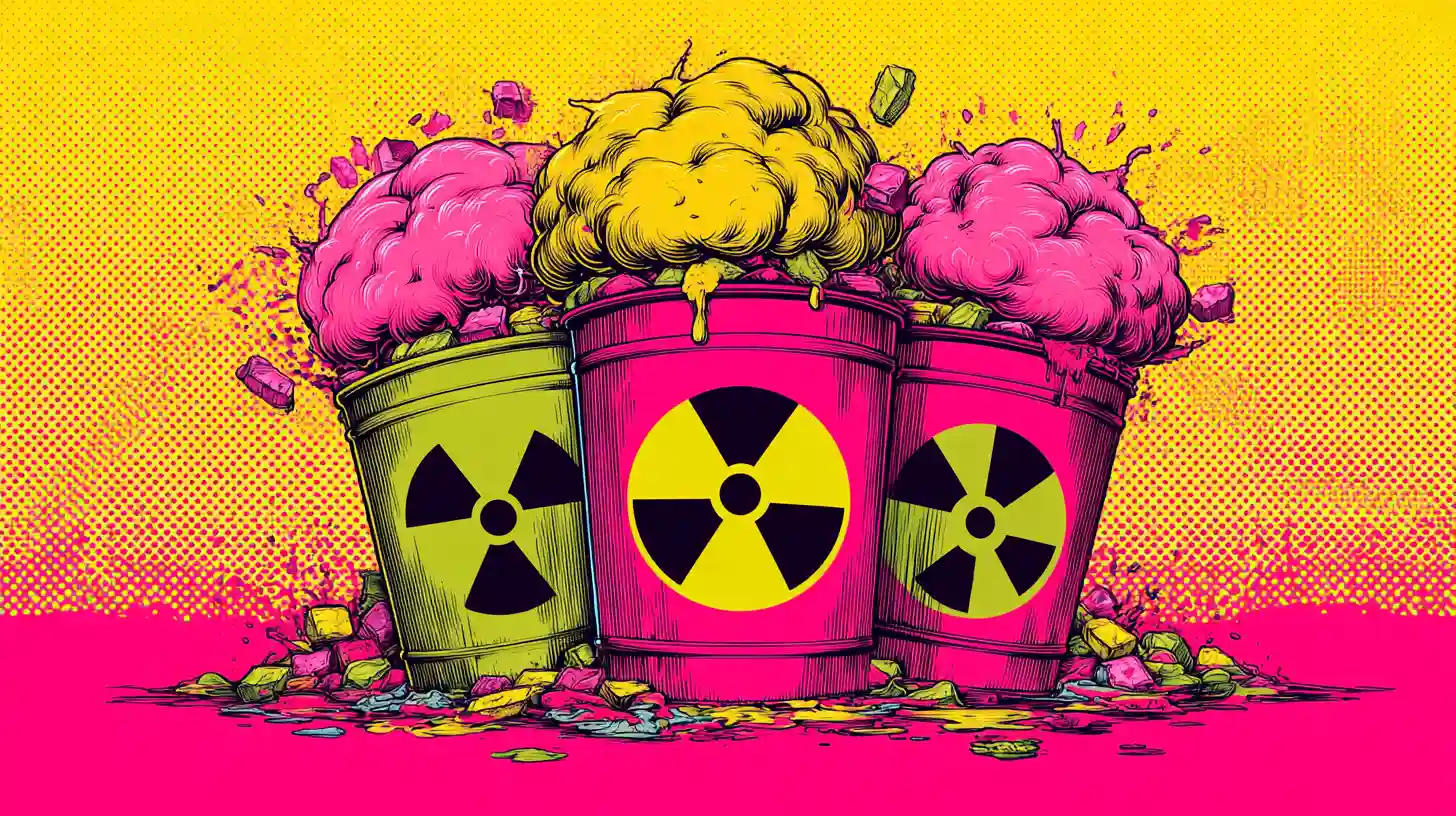 TOXIC WASTE NUCLEAR SLUDGE