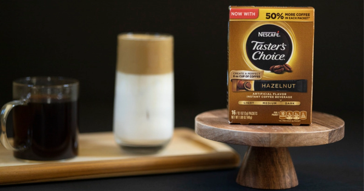 Taster S Choice French Vanilla Hazelnut