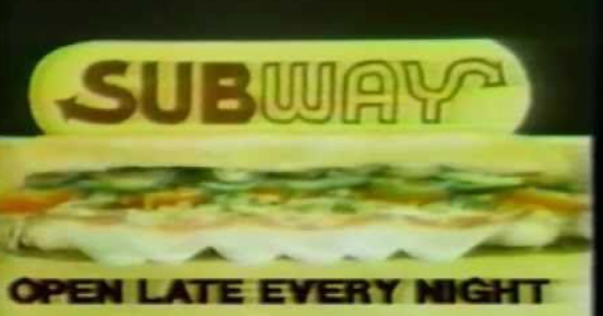 Subway Vintage Ad