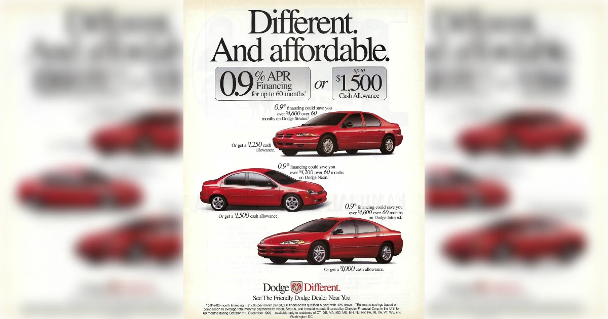 Dodge. Different.