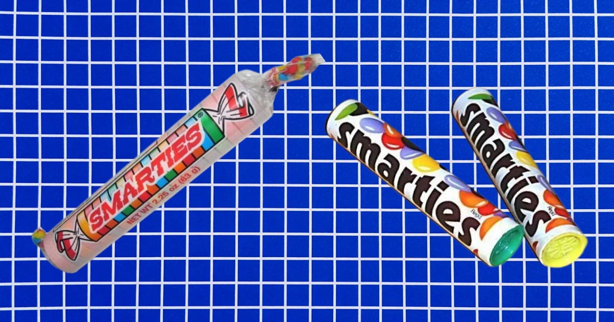A Visual History of Smarties: Two Candies, One Name