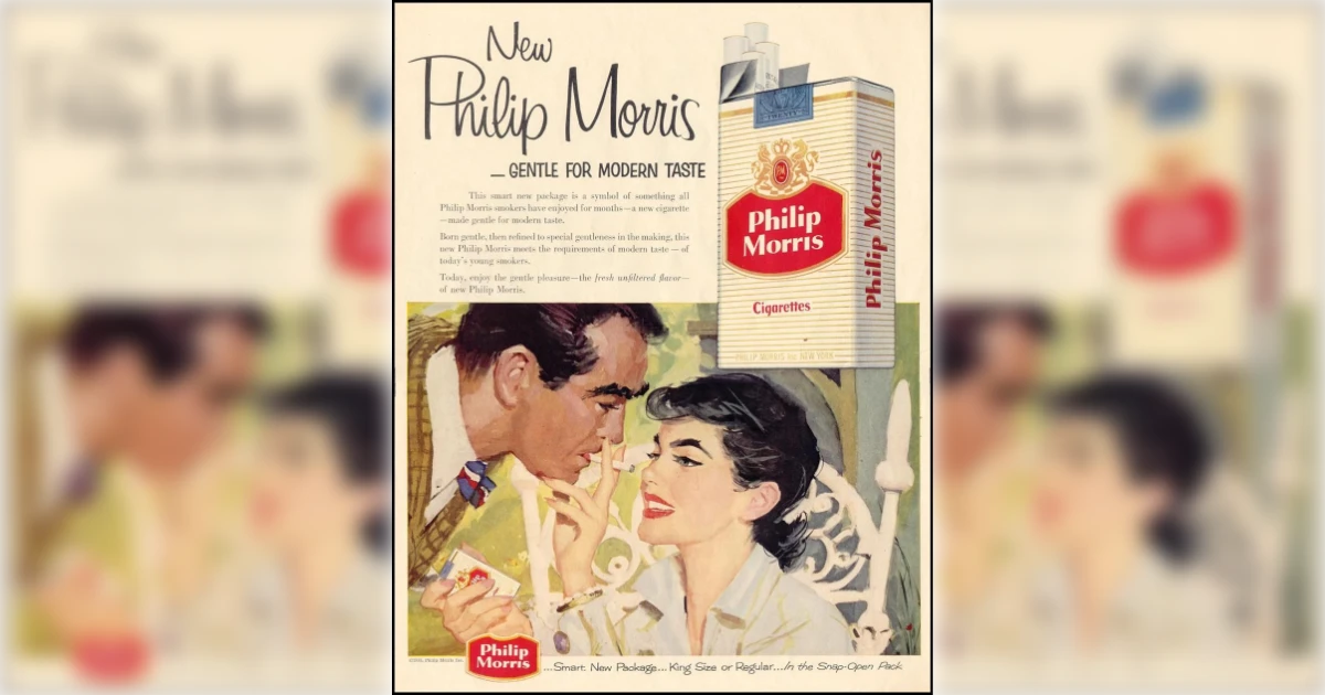 Philip Morris Vintage Ad