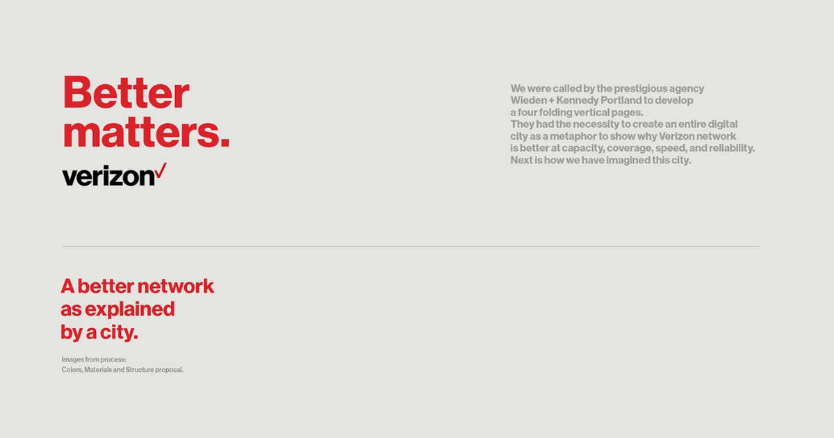 Verizon Better Matters Network Verizon