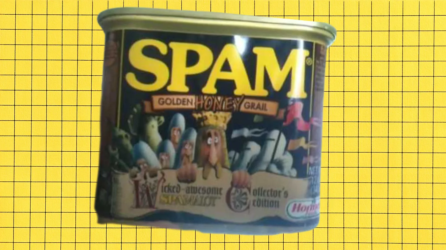 SPAM Spam Golden Honey Grail