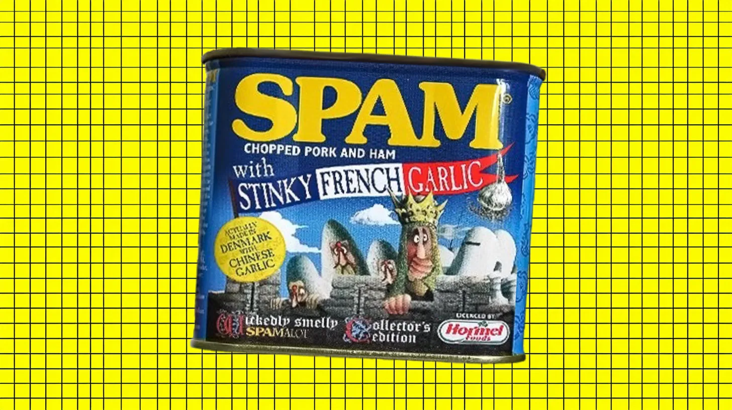 SPAM Spam With Stinky French Garlic
