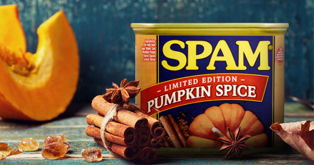SPAM Spam Pumpkin Spice