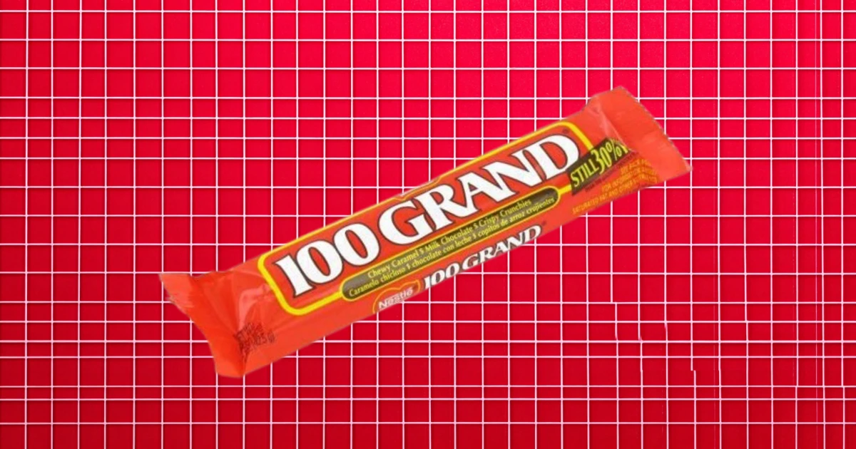 A Visual History of the 100 Grand Candy Bar