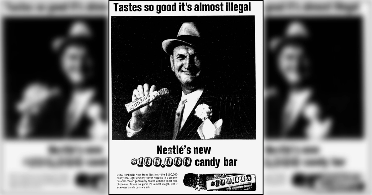 100 000 Grand Bar Ad And Origins