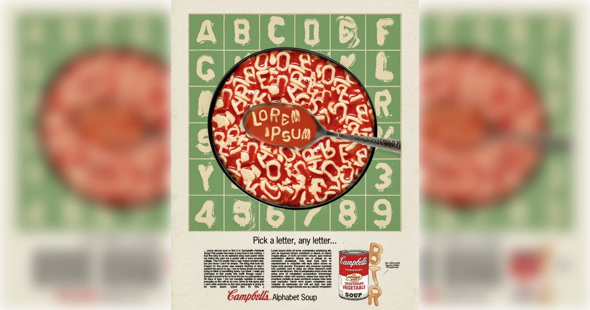 Campbell's Alphabet Soup