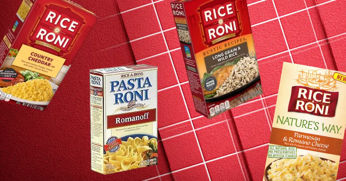 Discontinued Rice-A-Roni Flavors Over the Years