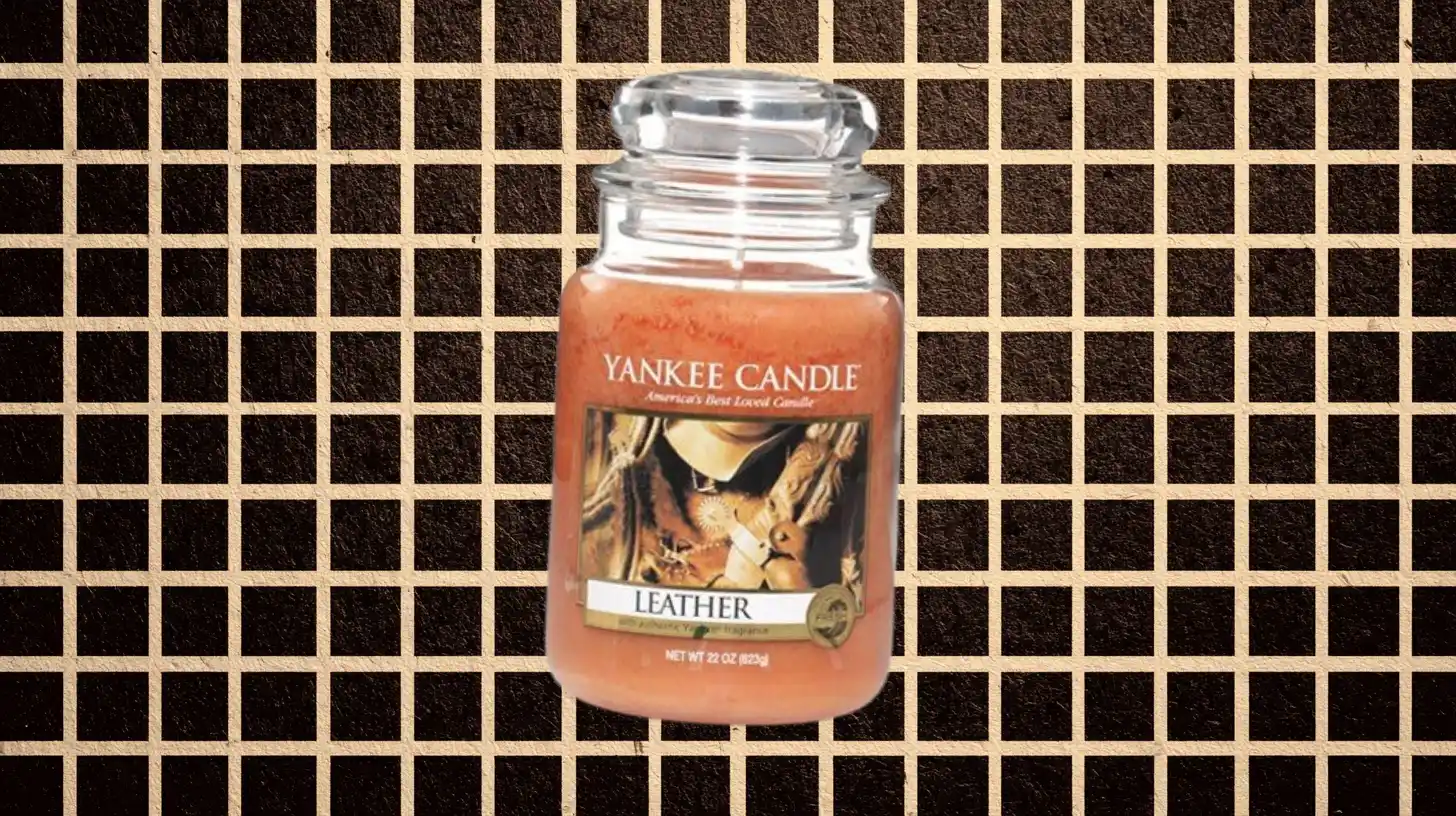 Leather Yankee Candle