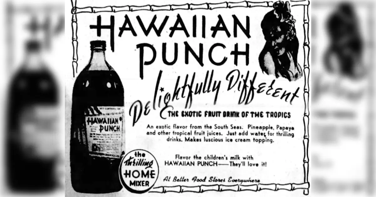 Hawaiian Punch Concentrate Ad