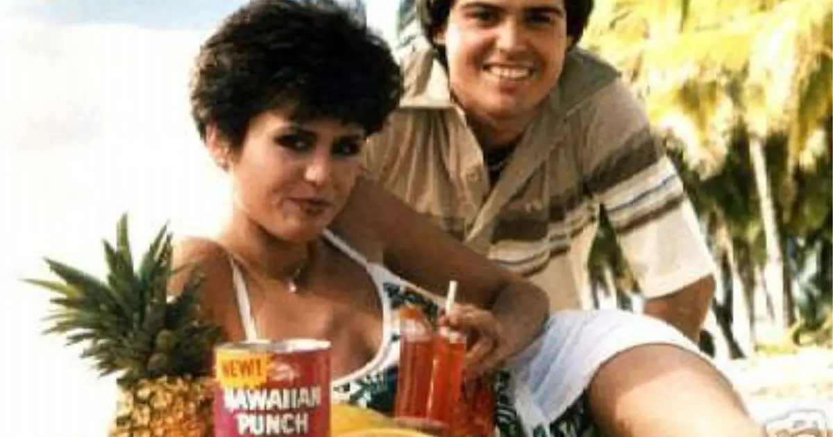 Donnie And Marie Osmond Hawaiian Punch Ad