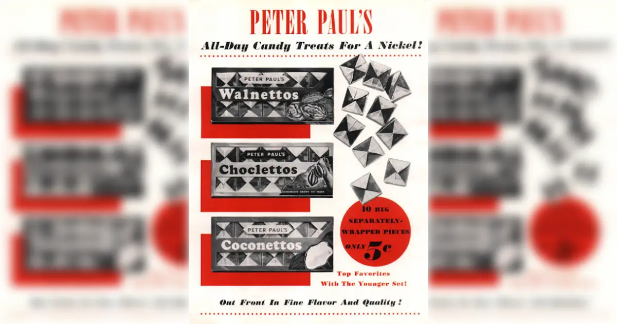 Walnettos Vintage Ad