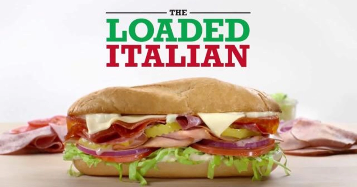 Arby's Loaded Italian Sandwich
