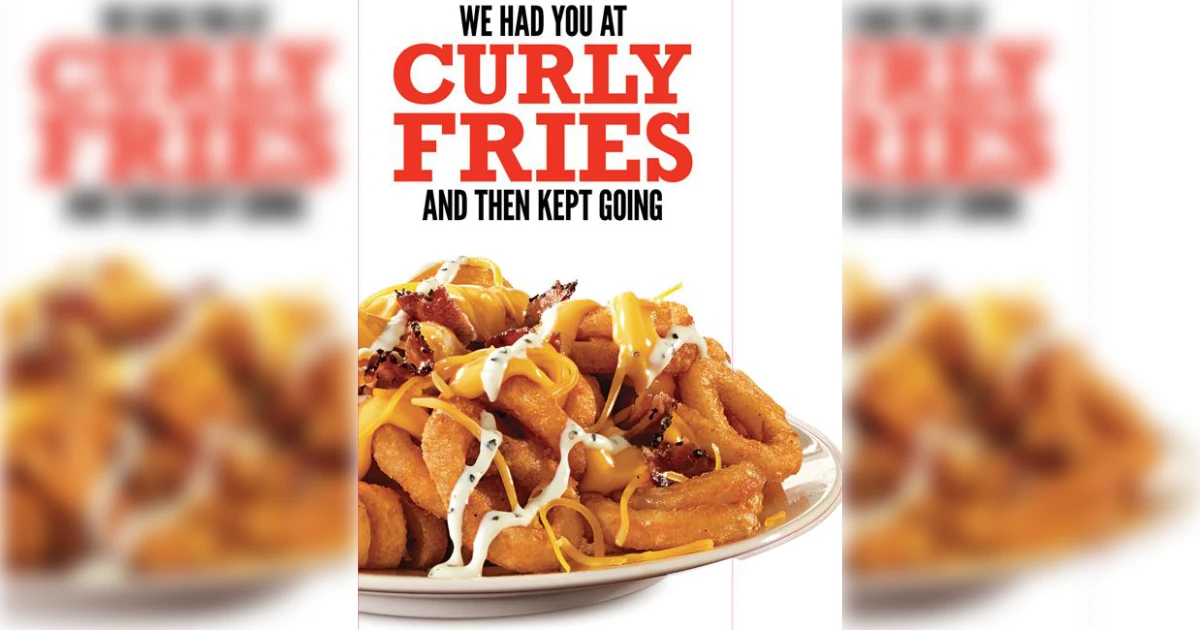 Arby's Loaded Curly Fries