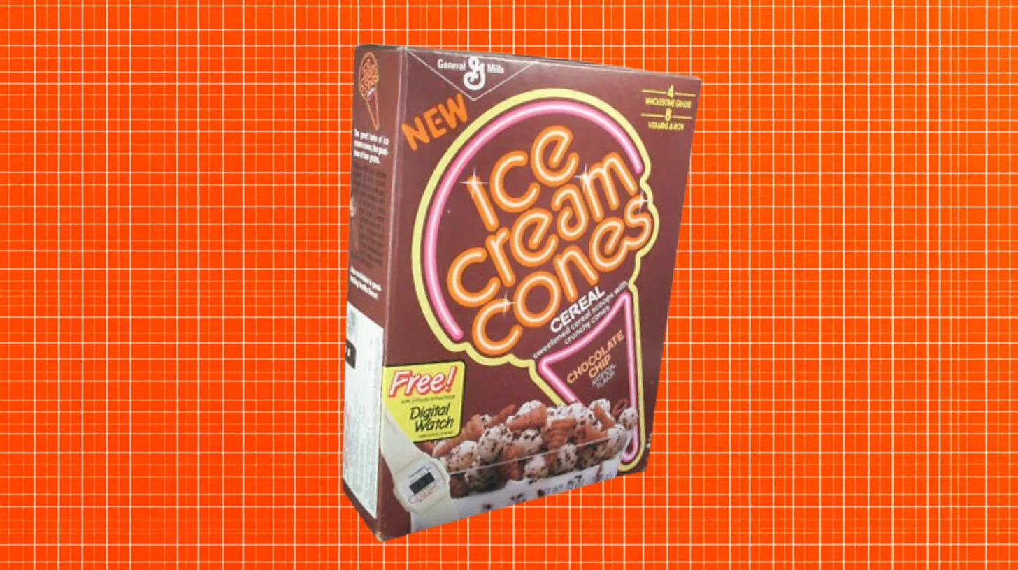 General Mills Ice Cream Cones General Mills Cereal