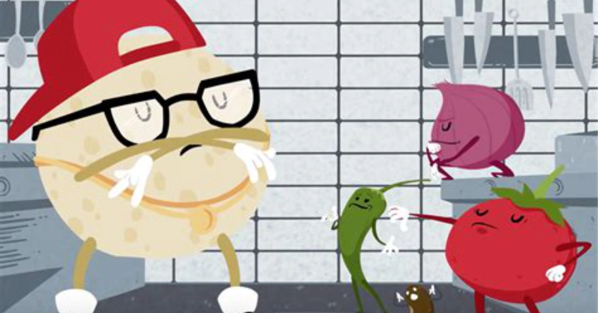 Chipotle Rapping Tortilla Mascot