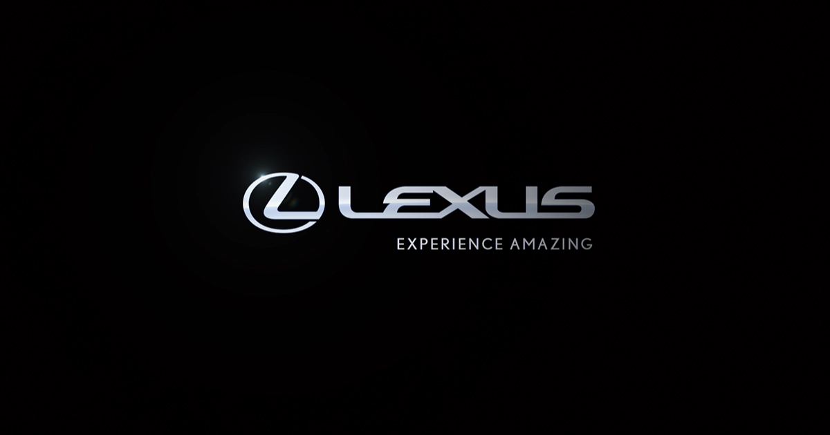 EXPERIENCE AMAZING Lexus Slogan