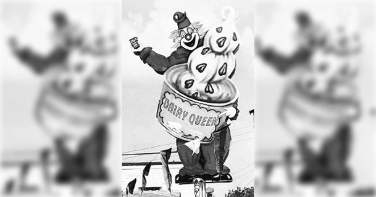 CURLY THE CLOWN Dairy Queen