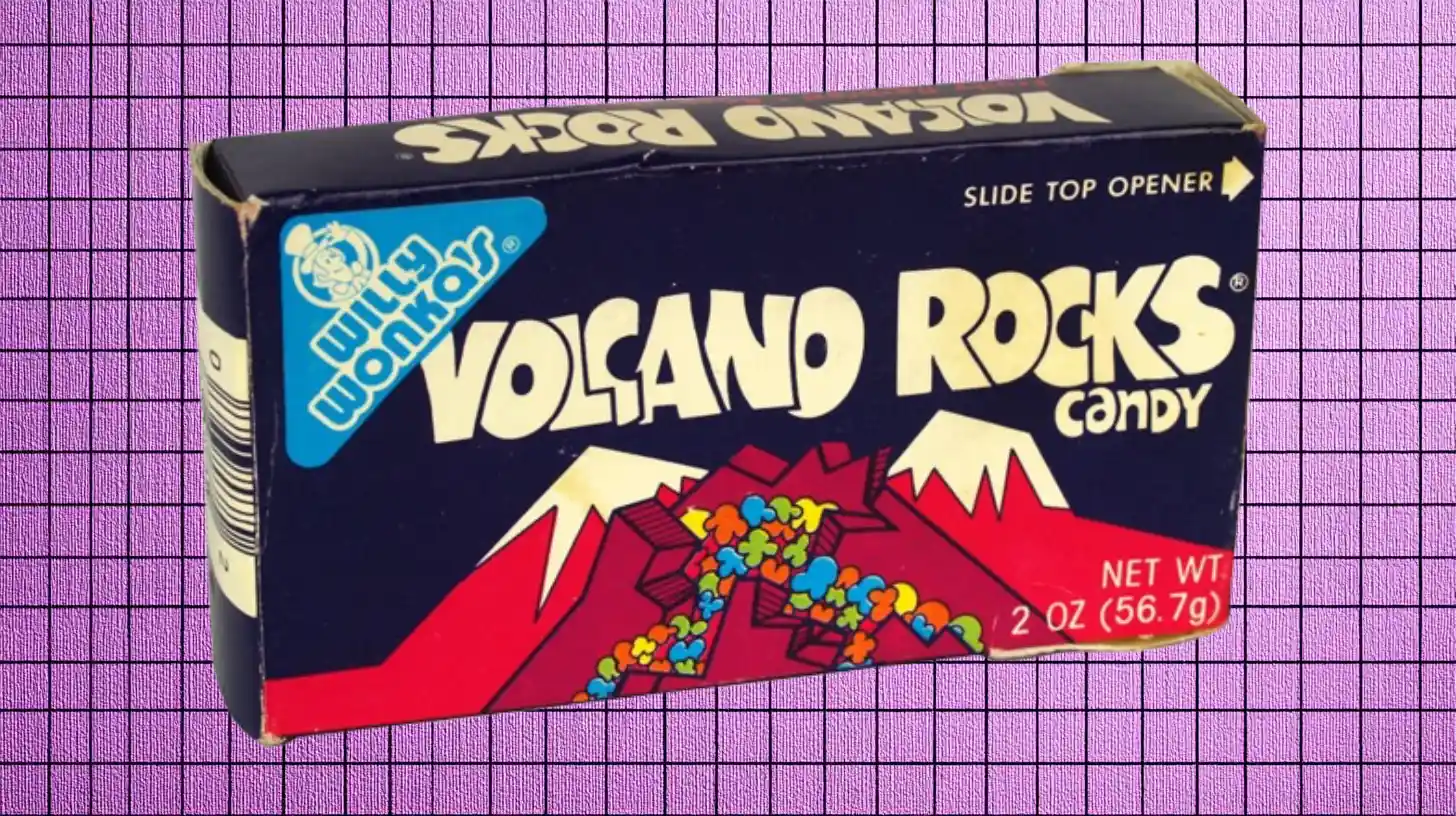 Wonka Volcano Rocks Candy