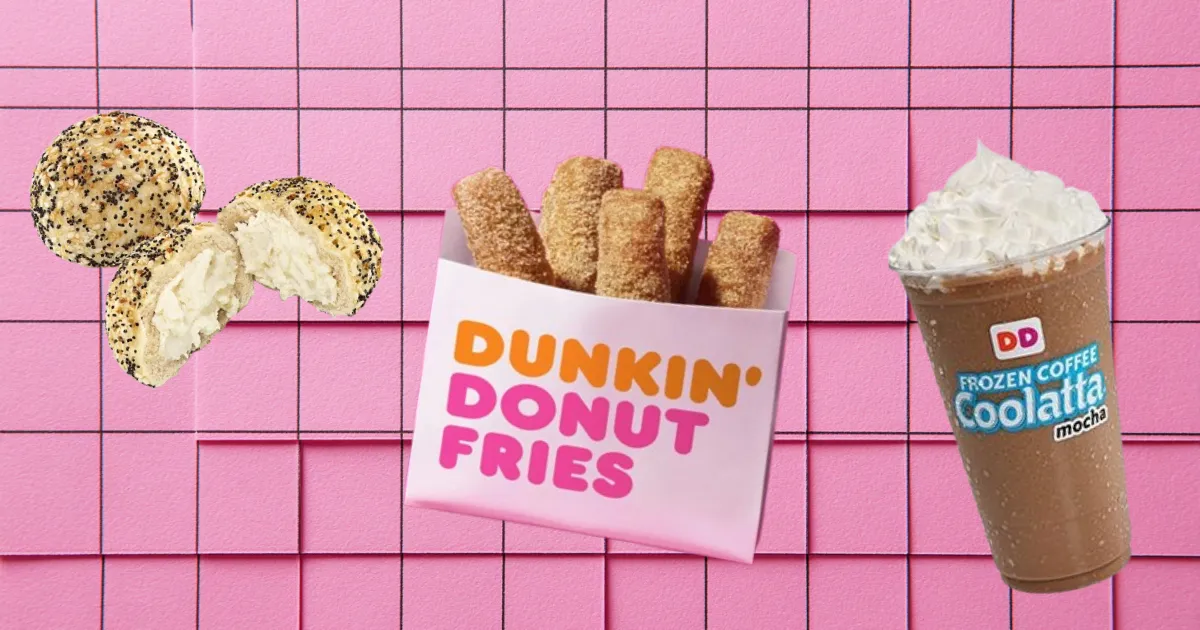 Iconic Discontinued Dunkin' Menu Items you Forgot About