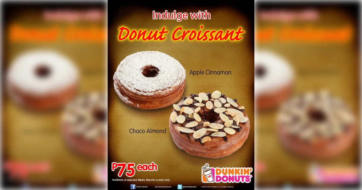 Dunkin' Croissant Donut