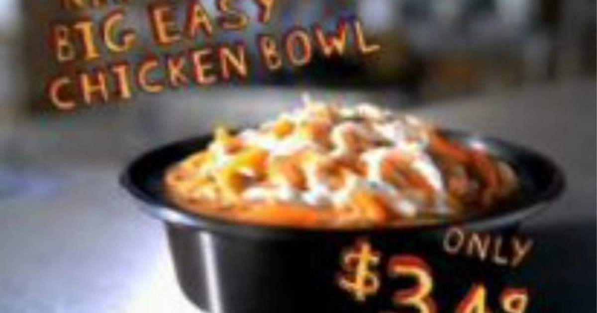Big Easy Chicken Bowl
