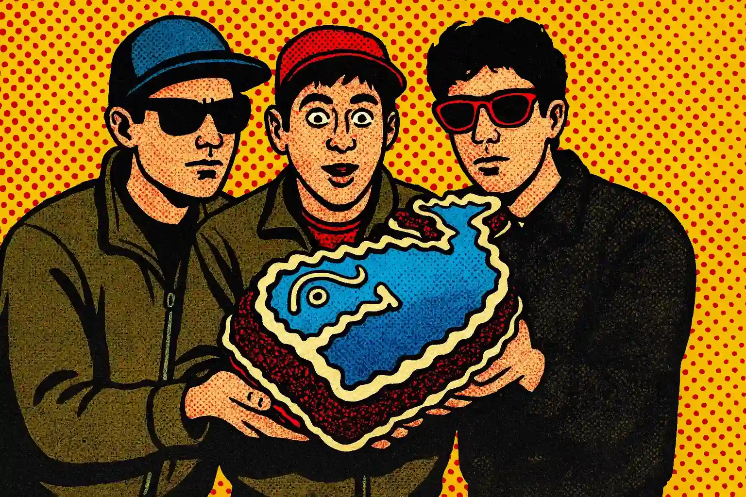 The Bestie Boys And Fudgie The Whale