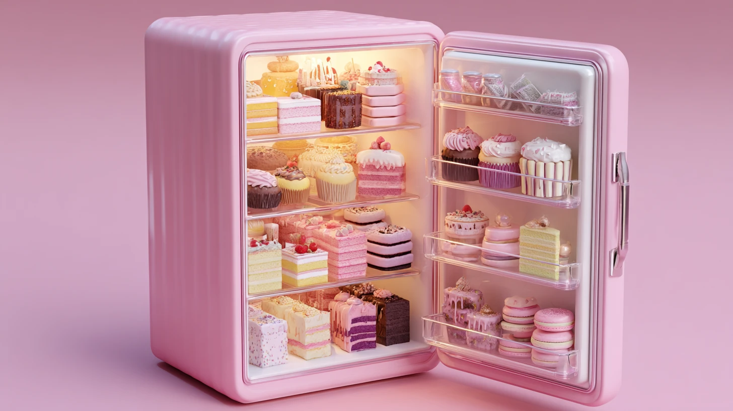Freezer Full Of Carvel Cakes