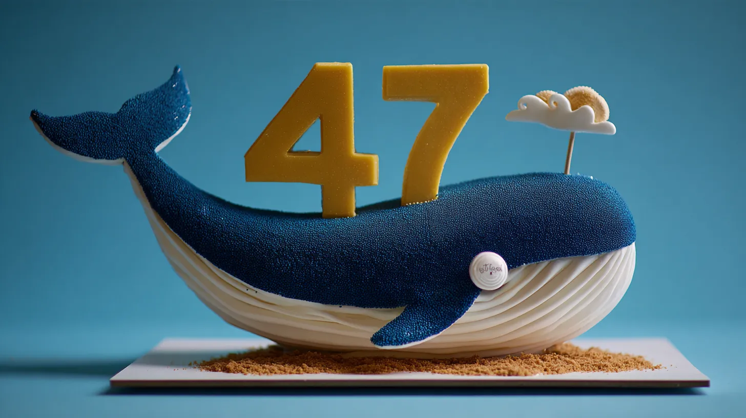 Fudgie The Whale 47th Annversity