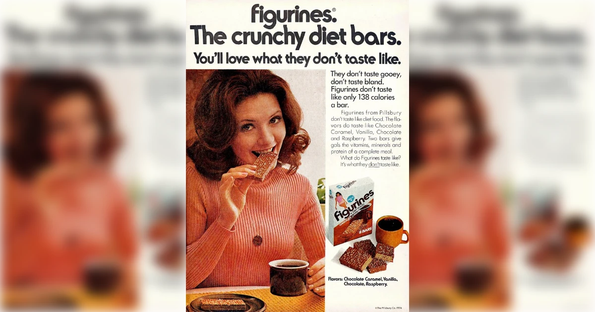 Figurines Diet Bars Pillsbury