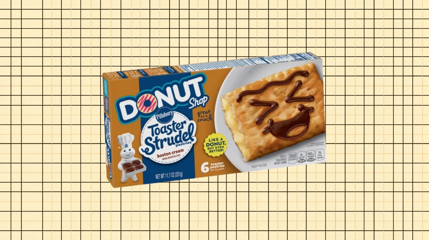 Boston Cream Pie Toaster Strudel