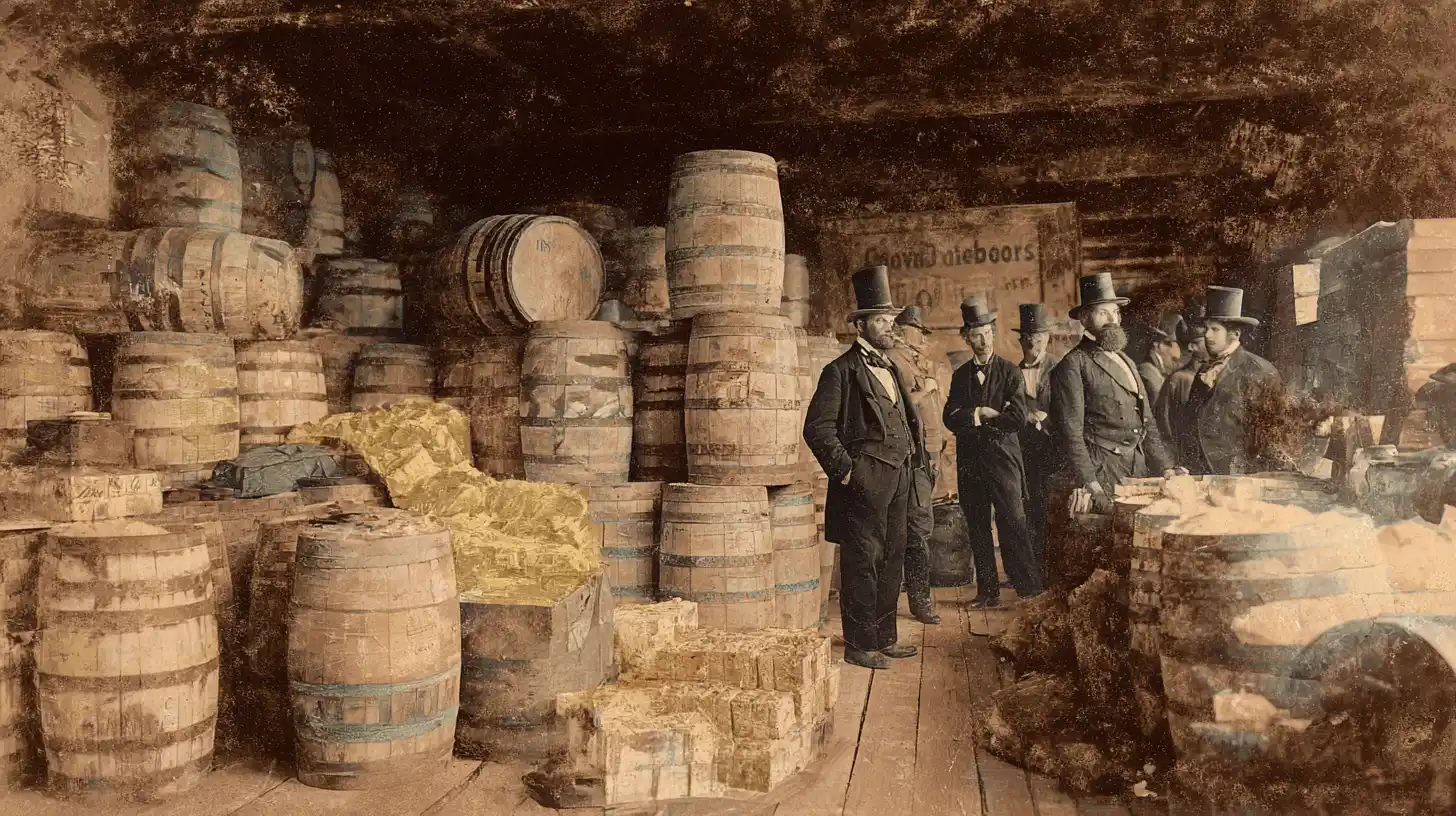 Uncle Sam Meat barrels © History Oasis Origins Of Uncle Sam