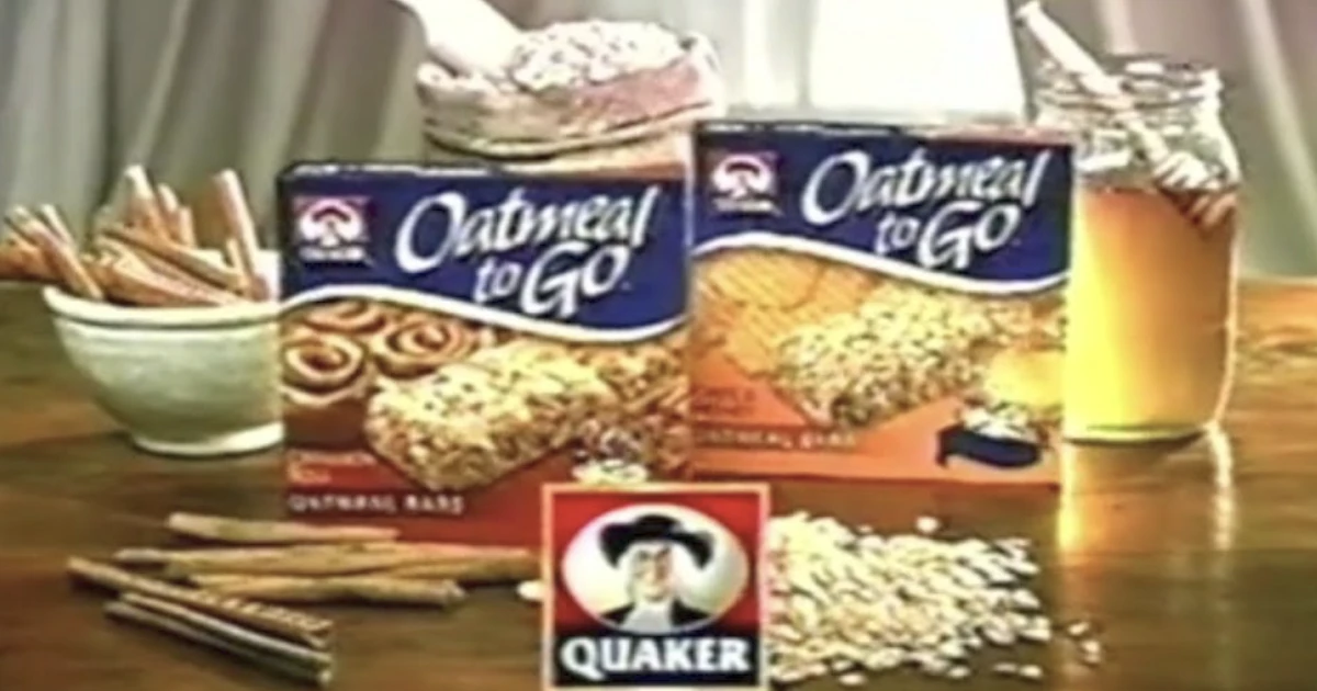 Oatmeal To Go Bars Quaker Oats