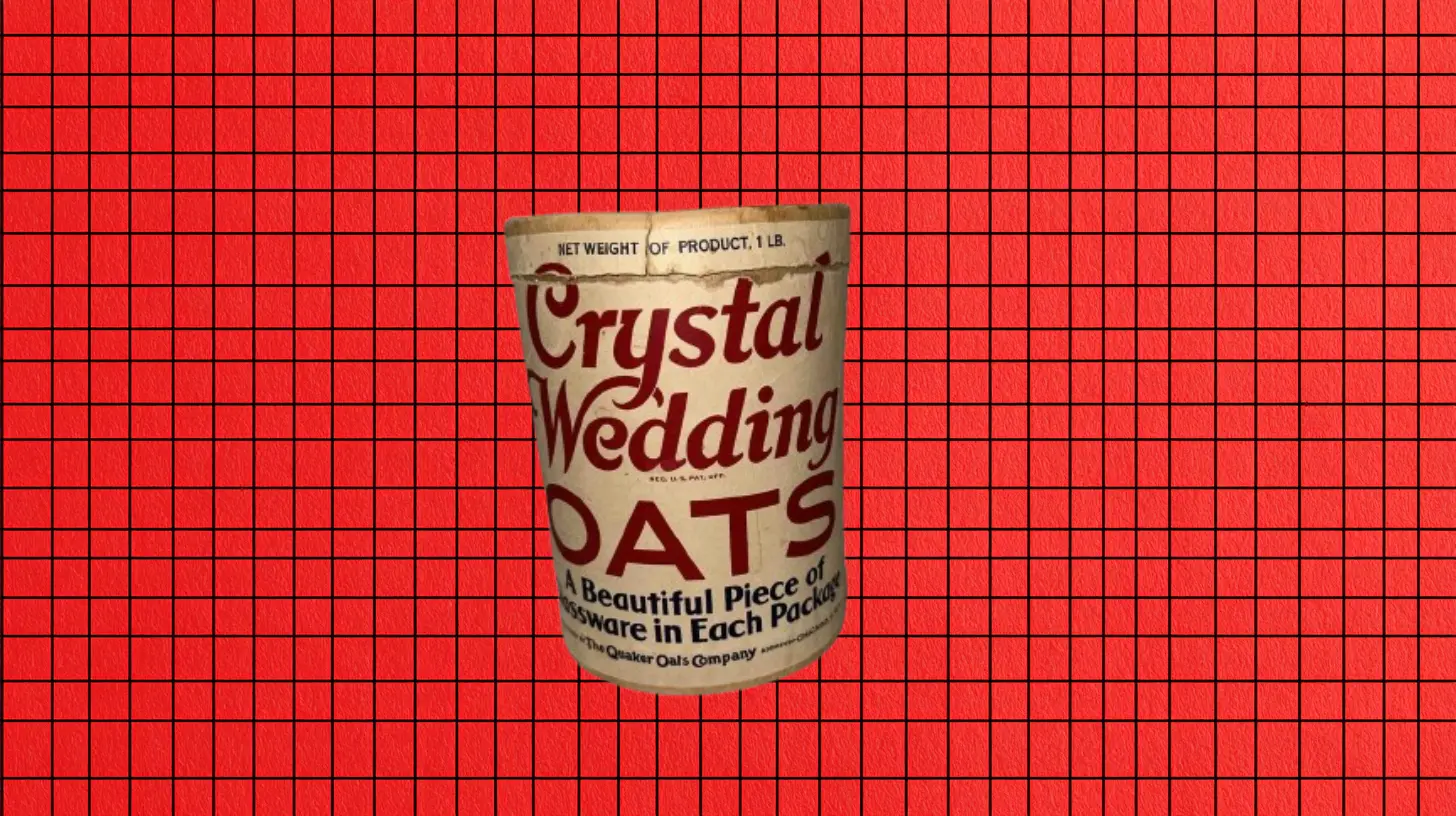 Crystal Wedding Oats Quaker Oats