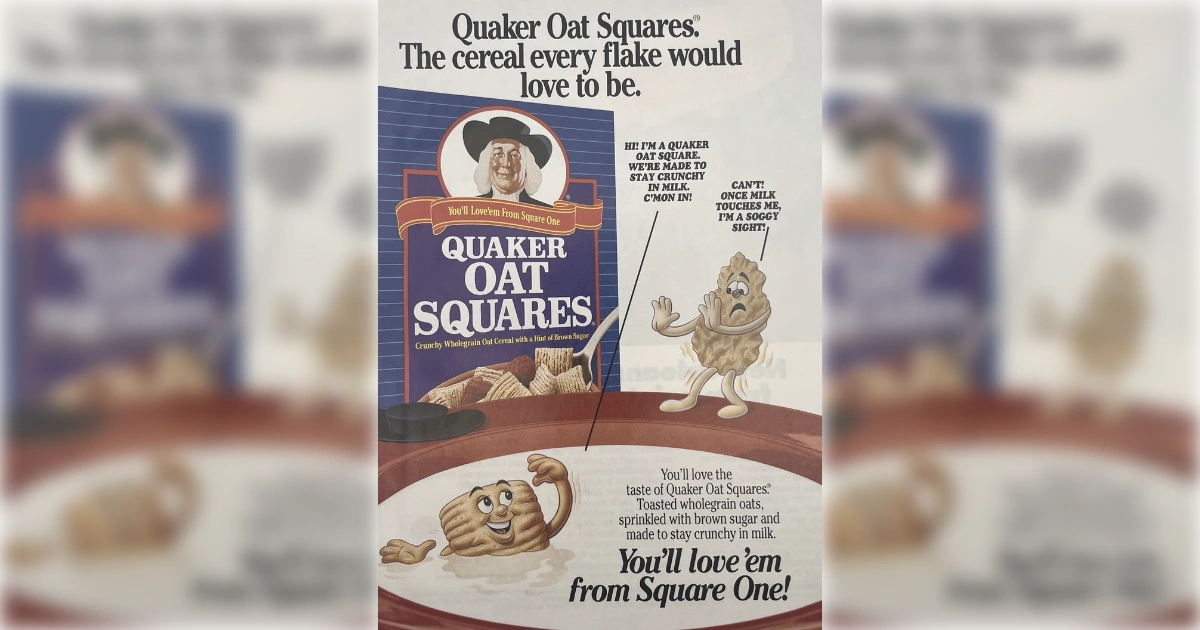 Oatmeal Squares Cereal Quaker Oats