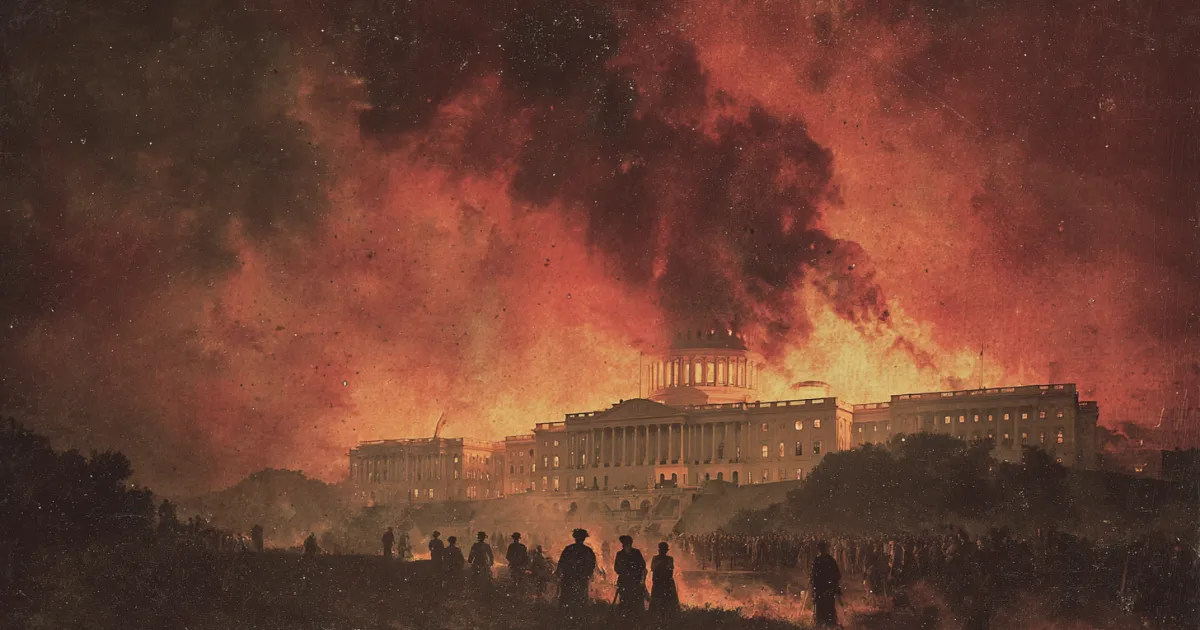 When the British Burned Washington — Facts That Sound Made Up (But Aren't)